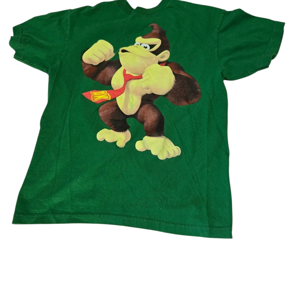 Green Donkey Kong Graphic‎ T-Shirt